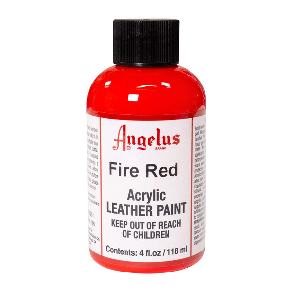 ALAP.Fire Red.4oz.01.jpg Angelus Leather Acrylic Paint Image